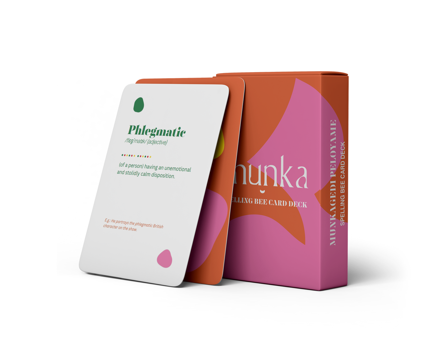 Munka Spelling Card Game Kit