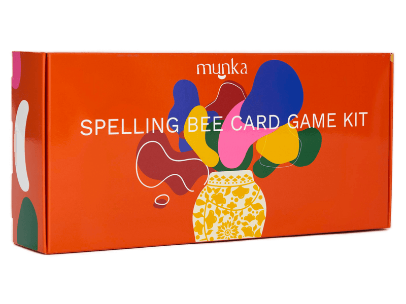 Munka Spelling Card Game Kit
