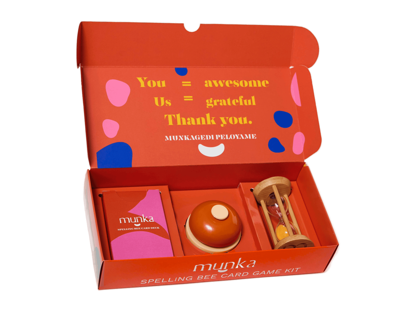 Munka Spelling Card Game Kit